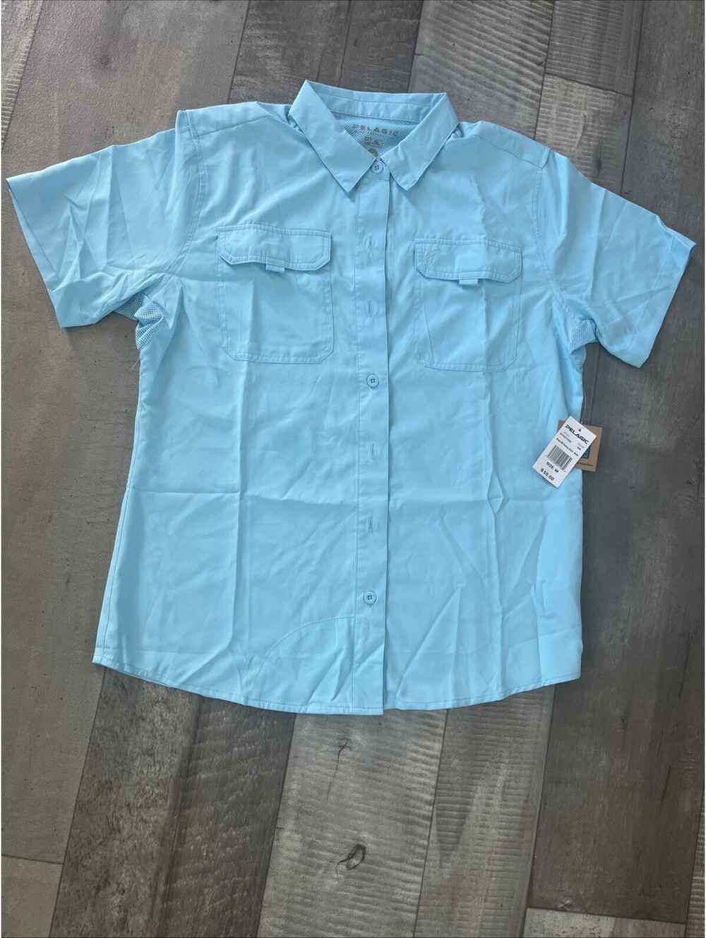 Pelagic Womens Keys Guide Fishing Shirt $55 MSRP Size Medium New w/ Tags 50+ UPF